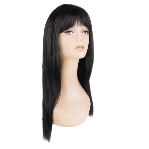 Soulima Black long wig for women P14833 (15098-0) image 5