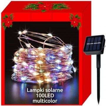 Iso Trade Solar Christmas lights - 100LED multicolor wires (14843-0)