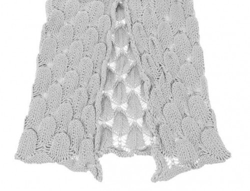 Iso Trade Mermaid tail blanket - gray KO11380 (14733-0) image 2