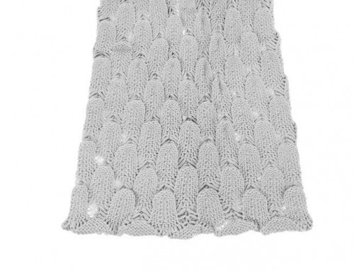 Iso Trade Mermaid tail blanket - gray KO11380 (14733-0) image 4