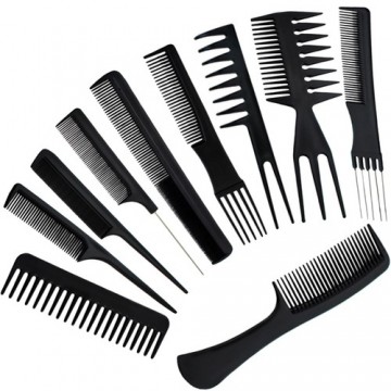 Soulima Hairdressing combs - set of 10 (11626-0)