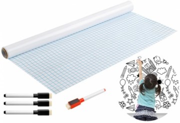 Ruhhy White self-adhesive board 200x45 cm (8489-0)