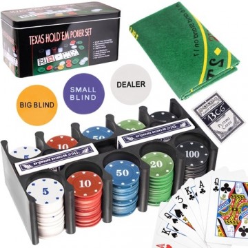 Iso Trade TEXAS poker set (5298-0)