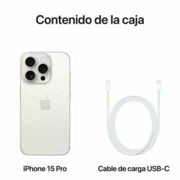Viedtālruņi Apple iPhone 15 Pro 6,1" 128 GB Balts