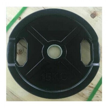 Обрезиненные диски, диаметр 30 мм с ручками 1.25 кг