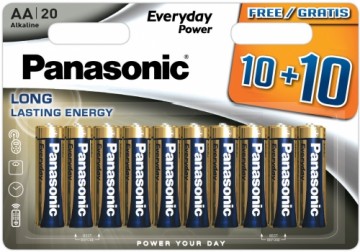 Panasonic Batteries Panasonic Everyday Power батарейки LR6EPS/20BW (10+10)