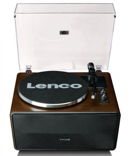 Vinyl record player with integrated speakers 80W Lenco LS470WA image 1