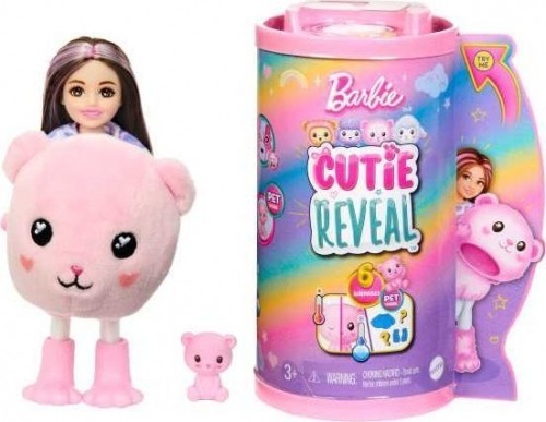 Disney Mattel HKR19 Cutie Reveal Chelsea Teddy Barbie Lelle image 1