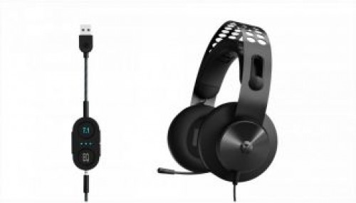 Lenovo  
         
       Gaming Headset Legion H500 Built-in microphone 3.5 mm / USB 2.0 Iron Grey image 1