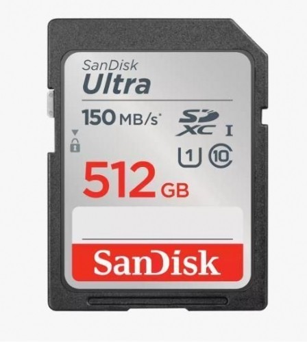 SANDISK BY WESTERN DIGITAL  
         
       MEMORY SDXC 512GB UHS-I/SDSDUNC-512G-GN6IN SANDISK image 1