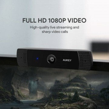 Tīmekļa Kamera Aukey PC-LM1E Full HD