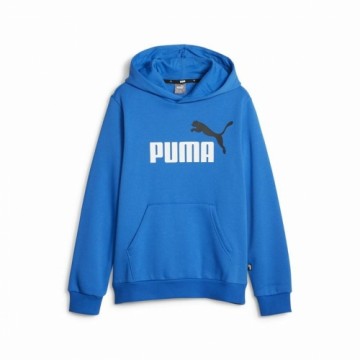 Детская толстовка Puma Ess+ 2 Col Big Logo Синий