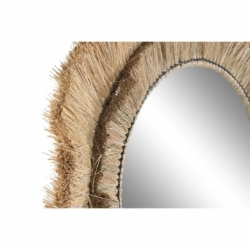 Sienas spogulis DKD Home Decor Daudzkrāsains (Atjaunots B)