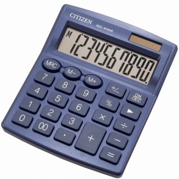 Kalkulators Citizen SDC810NRNVE 12,4 x 10,2 x 2,5 cm Tumši Zils Plastmasa