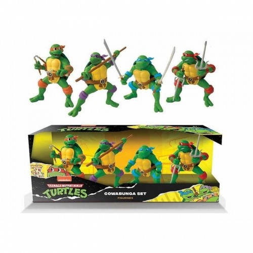 Набор фигур Teenage Mutant Ninja Turtles Cowabunga 4 Предметы image 1