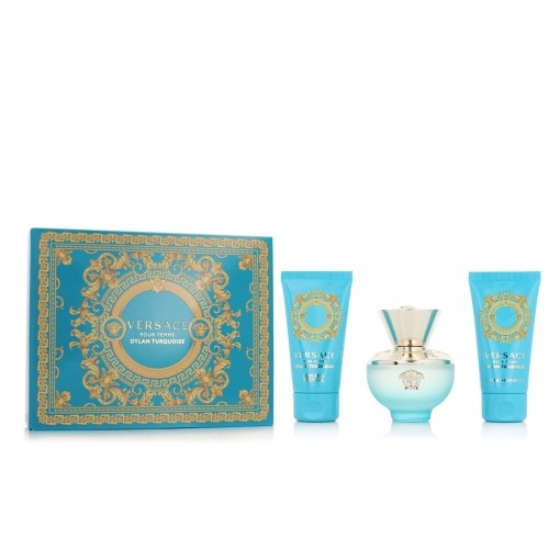 Set ženski parfem Versace EDT Dylan Turquoise 3 Daudzums image 1
