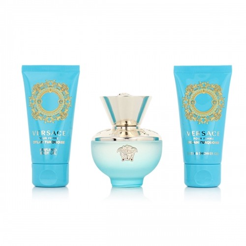 Set ženski parfem Versace EDT Dylan Turquoise 3 Daudzums image 2