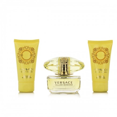 Set ženski parfem Versace EDT Yellow Diamond 3 Daudzums image 2