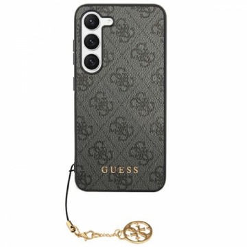 Guess GUHCS24SGF4GGR S24 S921 czarny|black hardcase 4G Charms Collection