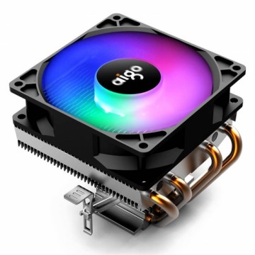 CPU active cooling Aigo CC94 RGB (heatsink + fan 90x90) black