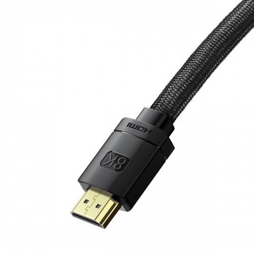 HDMI to HDMI Baseus High Definition cable 5m, 8K (black) image 3