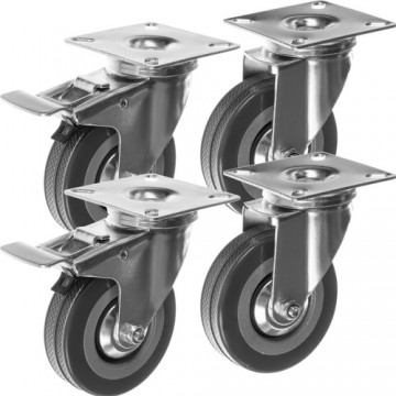 Swivel wheels - set of 4 pcs. Malatec 22537 (16878-0)