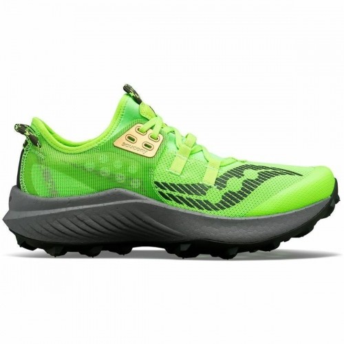 Мужские спортивные кроссовки Saucony Wave Daichi 7 Лаймовый зеленый image 1