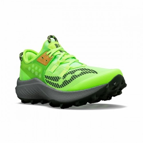 Мужские спортивные кроссовки Saucony Wave Daichi 7 Лаймовый зеленый image 3
