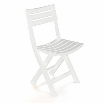 Складной стул IPAE Progarden Birki bir80cbi Белый 44 x 41 x 78 cm