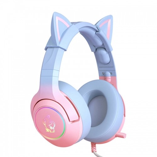 Gaming headphones ONIKUMA K9 Pink|Blue image 2