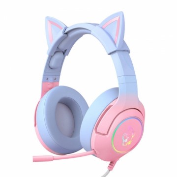 Gaming headphones ONIKUMA K9 Pink|Blue