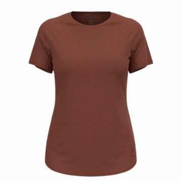 Sieviešu Krekls ar Īsām Piedurknēm Odlo Essential 365 Brūns