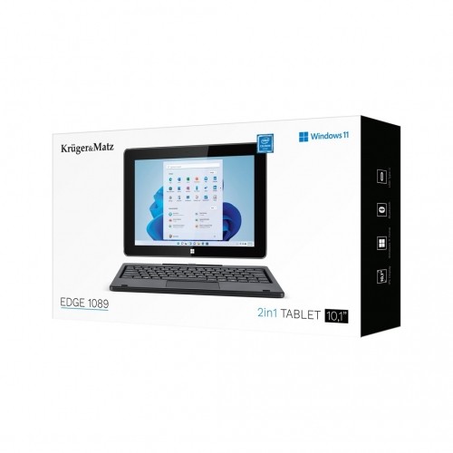 Kruger & Matz Krüger&Matz KM1089 tablet 4 GB DDR3 128 GB Intel® Celeron® N4020, Dual Core 25,6 cm (10.1") Wi-Fi 5 (802.11ac) Win 11 PRO image 1