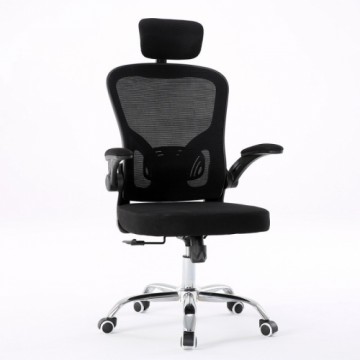 Top E Shop Topeshop FOTEL DORY CZERŃ office/computer chair Padded seat Mesh backrest