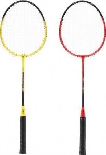 Nils Extreme NILS NRZ264 ALUMINIUM badminton set 4 rackets, 3 feather darts, 600x60cm net, case image 4