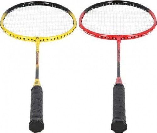 Nils Extreme NILS NRZ264 ALUMINIUM badminton set 4 rackets, 3 feather darts, 600x60cm net, case image 5