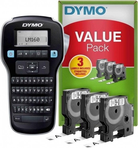 DYMO LabelManager LM160 label printer Thermal transfer Wireless D1 QWERTY +3xS0720530 image 1