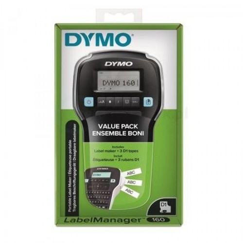 DYMO LabelManager LM160 label printer Thermal transfer Wireless D1 QWERTY +3xS0720530 image 4