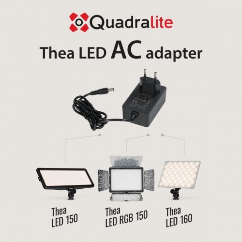 Quadralite AC adapter 12V 2A Thea LED image 2