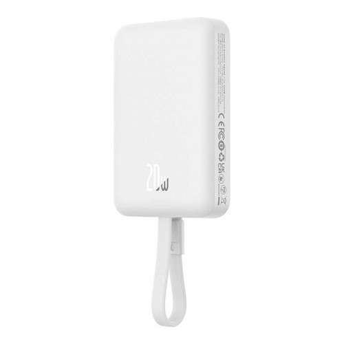 Powerbank Baseus Magnetic Mini 10000mAh 20W MagSafe (white) image 4