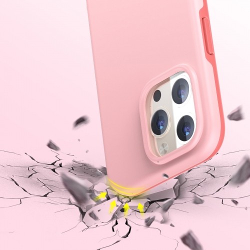 Apple Choetech MFM Anti-drop case Made For MagSafe for iPhone 13 Pro Max pink (PC0114-MFM-PK) image 3
