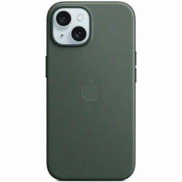 APPLE iPhone 15 FineWoven Case with MagSafe - Evergreen