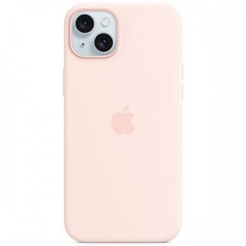 APPLE iPhone 15 Silicone Case with MagSafe - Light Pink image 1