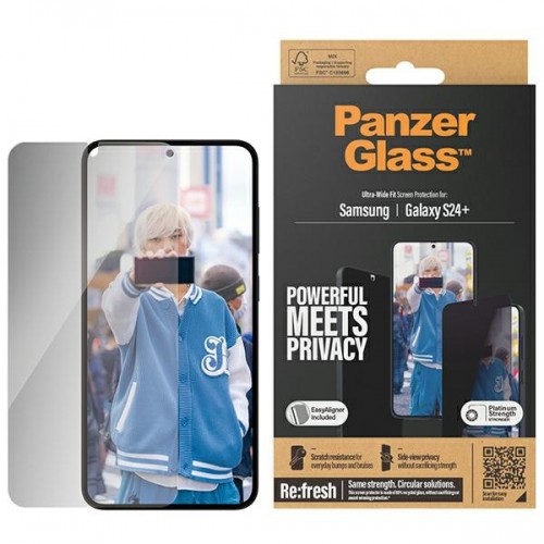 PanzerGlass Ultra-Wide Fit Sam S24+ S926 Privacy Screen Protection Easy Aligner Included P7351 image 1