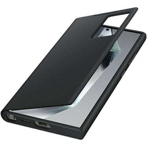 Etui Samsung EF-ZS928CBEGWW S24 Ultra S928 czarny|black Smart View Wallet Case image 3