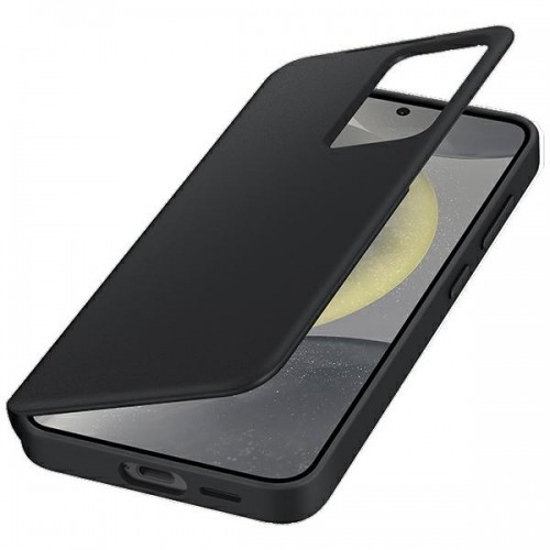 Etui Samsung EF-ZS926CBEGWW S24+ S926 czarny|black Smart View Wallet Case image 4