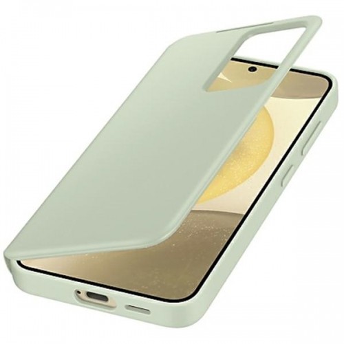 Etui Samsung EF-ZS921CGEGWW S24 S921 jasnozielony|light green Smart View Wallet Case image 4
