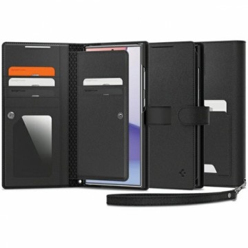 Spigen Wallet "S" Plus Sam S24 Ultra S928 czarny|black ACS07308