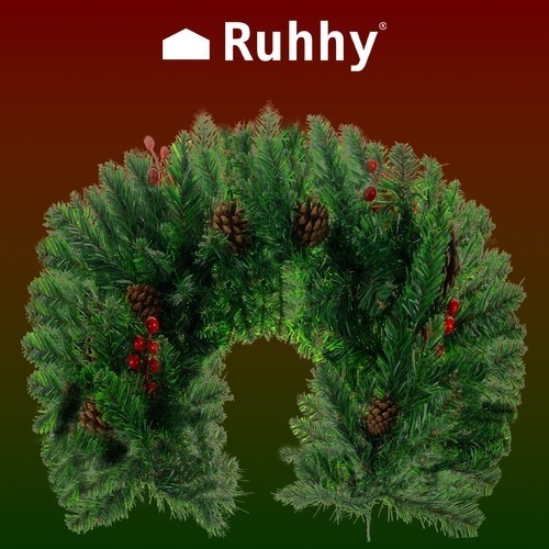 Christmas tree garland 1m Ruhhy 22327 (16909-0) image 5