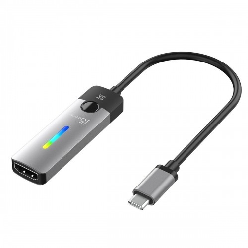 Адаптер USB-C—HDMI j5create JCA157-N Чёрный Серый 10 cm image 1